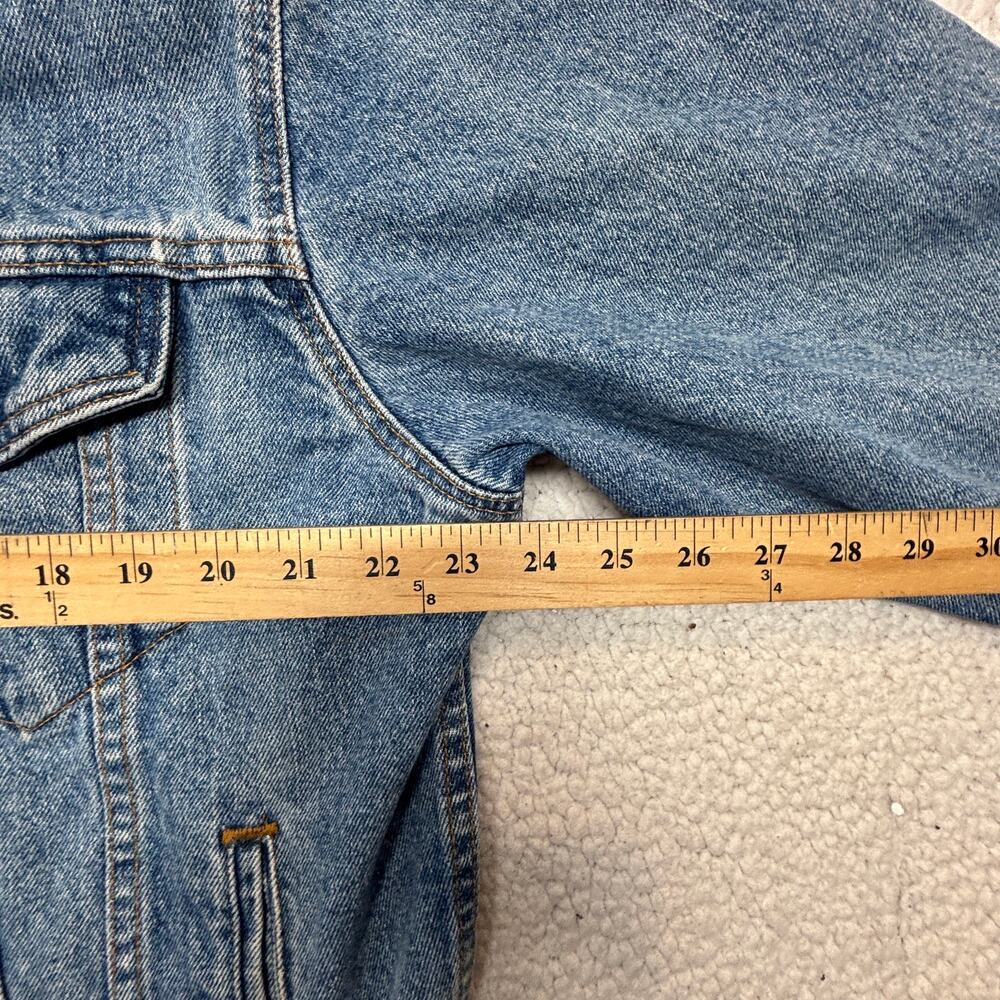 Vintage Levi's Jacket Medium Mens Denim Trucker 70507-4890 Made in USA 80s - Picture 11 of 11